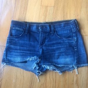 Citizens of humanity cut off distressed shorts 25